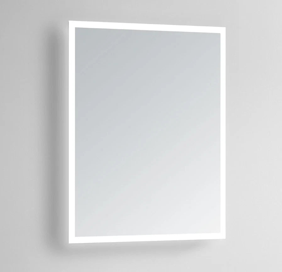 ZEPHYRA LED LIGHTED BATHROOM VANITY RECTANGLE MIRROR - 40 x 24