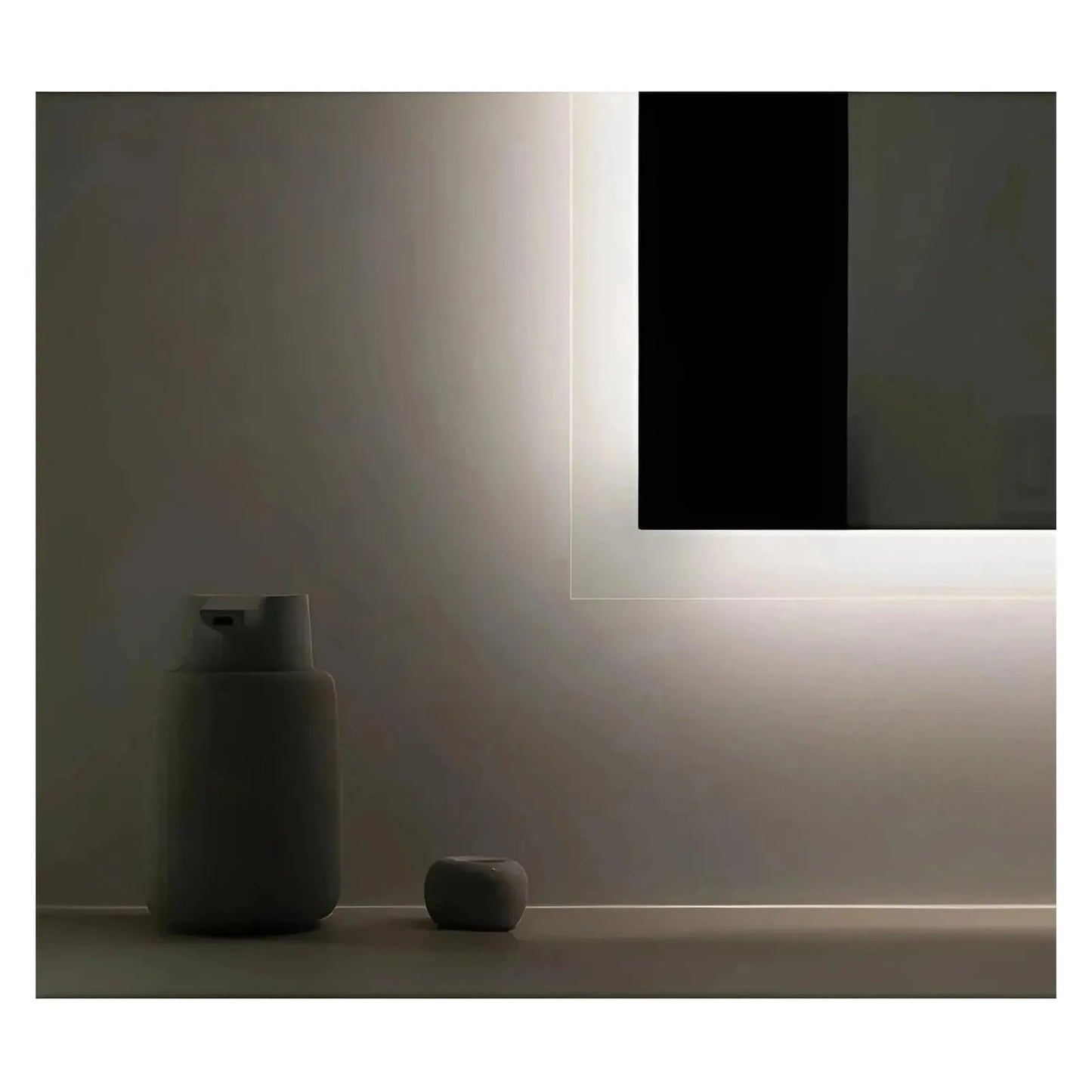 ZEPHYRA LED LIGHTED BATHROOM VANITY RECTANGLE MIRROR - 48 x 28