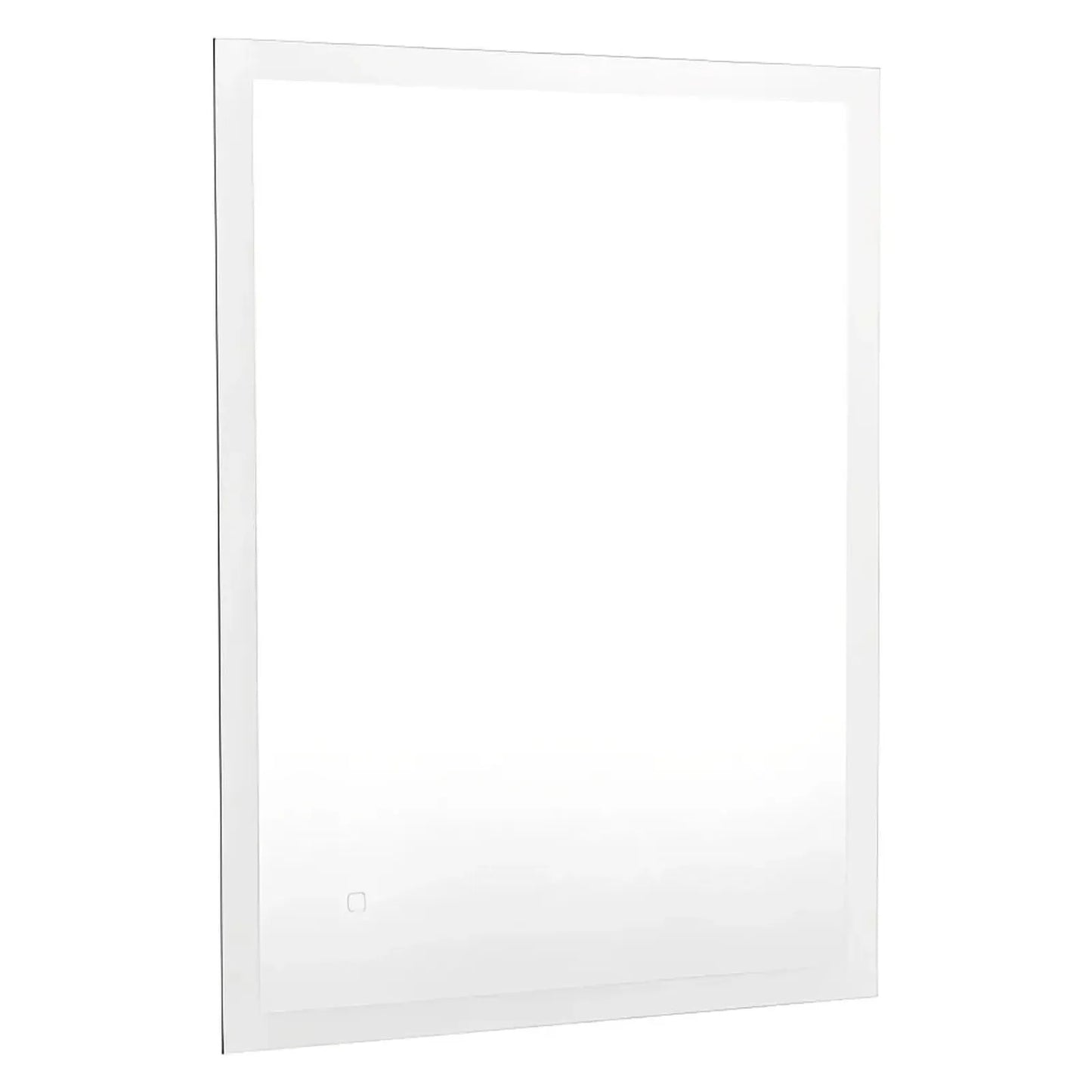 SYLVA LED LIGHTED BATHROOM VANITY SQUARE MIRROR - 40 x 24