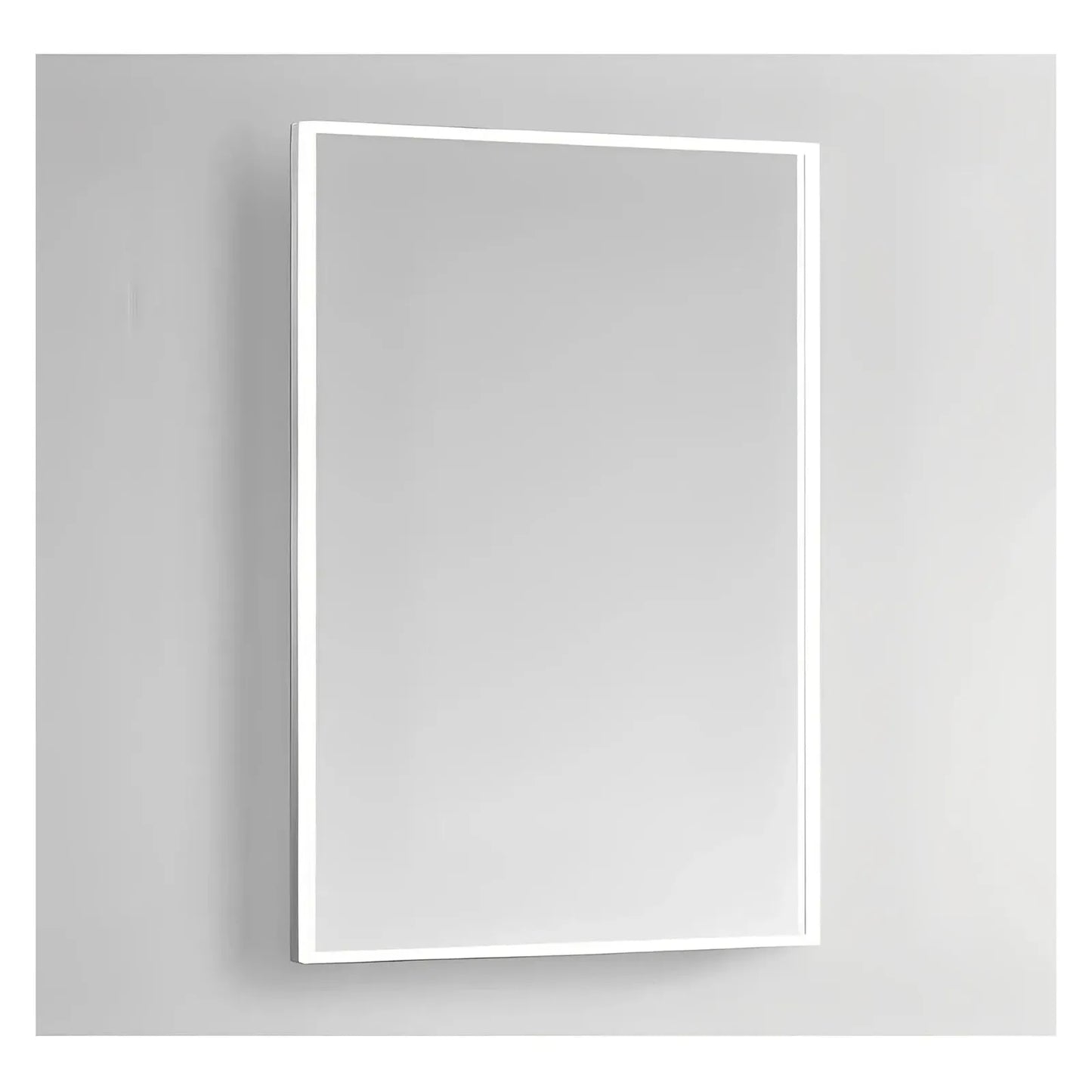 NEBULA LED LIGHTED BATHROOM VANITY RECTANGLE MIRROR - 48 x 35