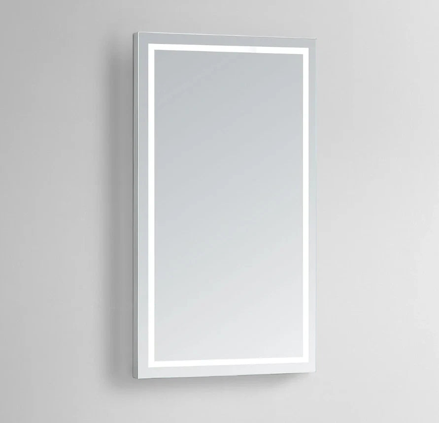 ZEPHYR LED LIGHTED BATHROOM VANITY RECTANGLE MIRROR - 48 x 24