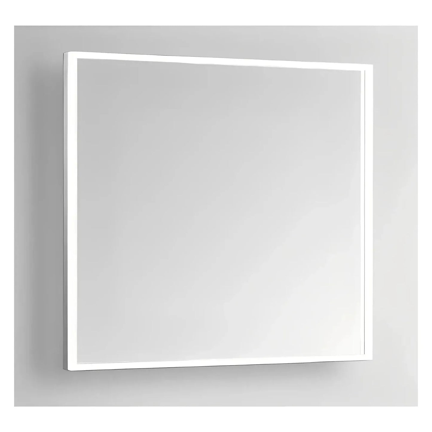 NEBULA LED LIGHTED BATHROOM VANITY RECTANGLE MIRROR - 40 x 40