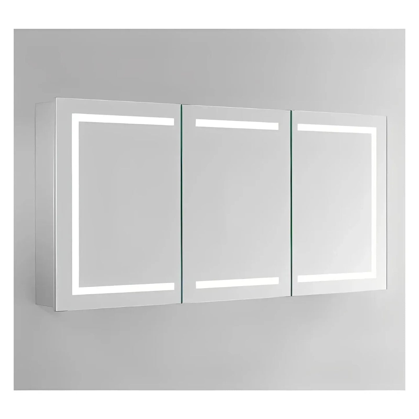 ARIES III LED LIGHTED BATHROOM CABINET VANITY MIRROR - RECTANGLE - 60 x 28