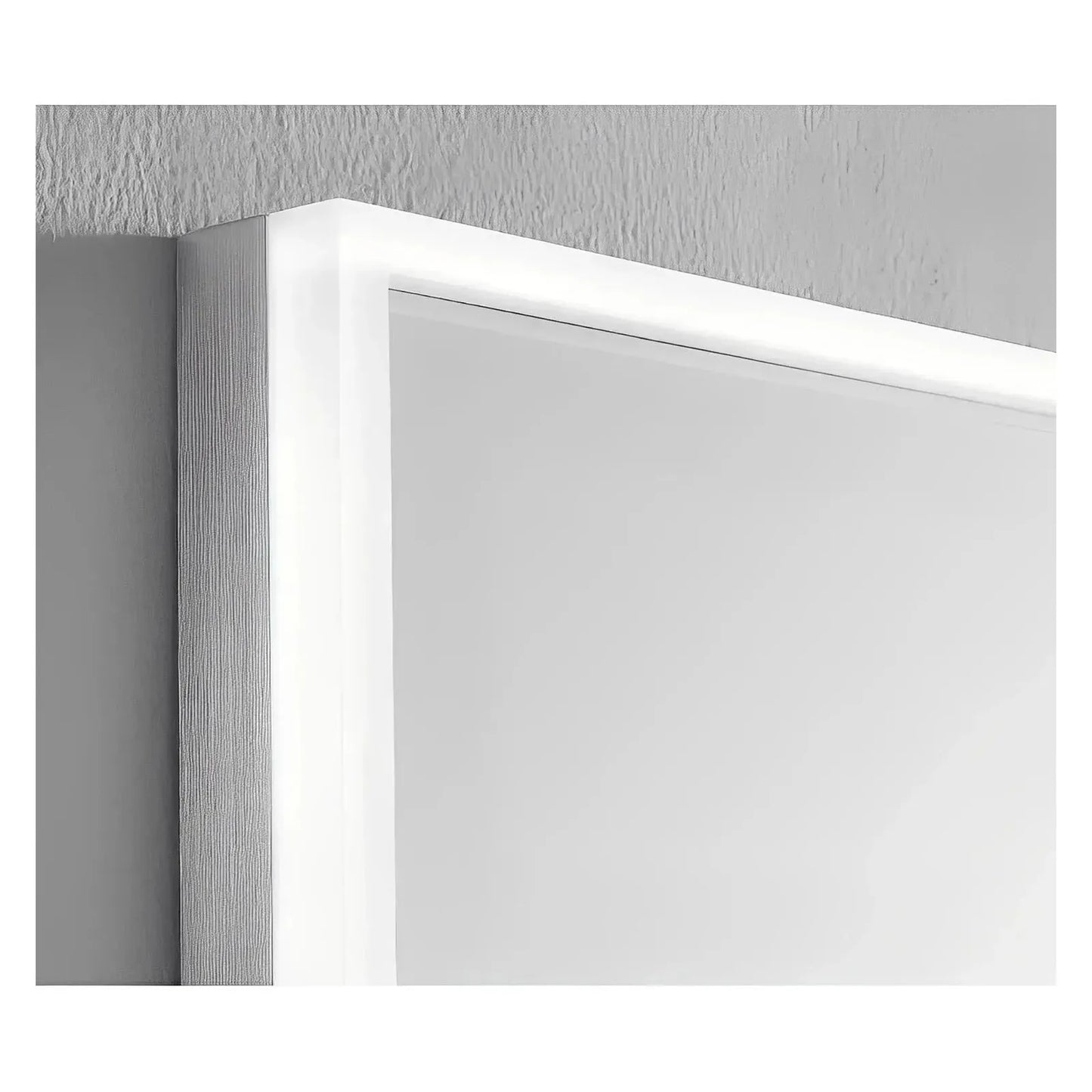 NEBULA LED LIGHTED BATHROOM VANITY RECTANGLE MIRROR - 36 x 36