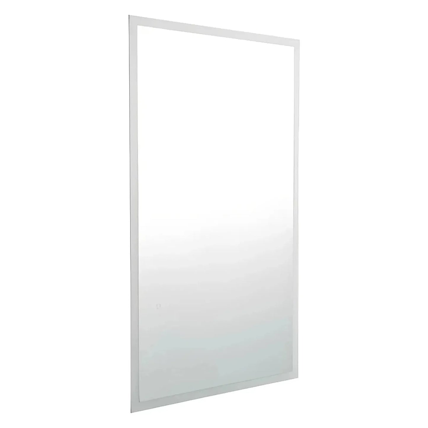SYLVA LED LIGHTED BATHROOM VANITY SQUARE MIRROR - 48 x 36