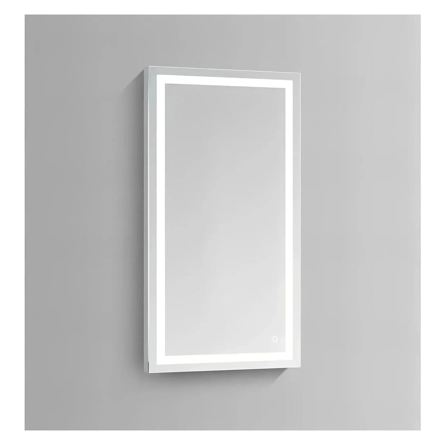 XANTHE LED ILLUMINATED VANITY MIRROR - 60 x 28 - ADJUSTABLE COLOR & TEMPERATURE