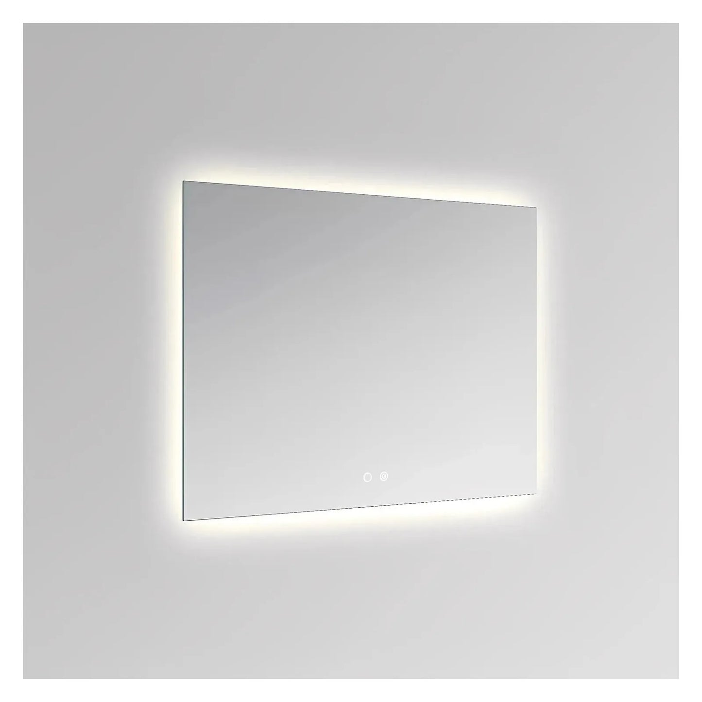 LUXOR LED VANITY SQUARE MIRROR - ADJUSTABLE TEMP. & BRIGHTNESS - 32 x 24