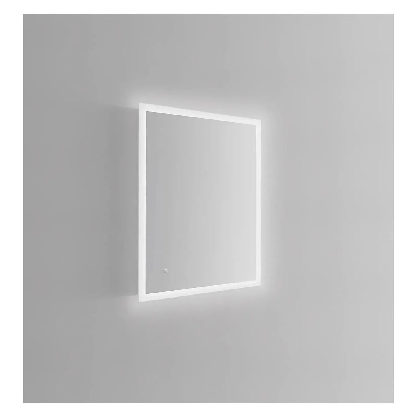 SYLVA LED LIGHTED BATHROOM VANITY SQUARE MIRROR - 36 x 36