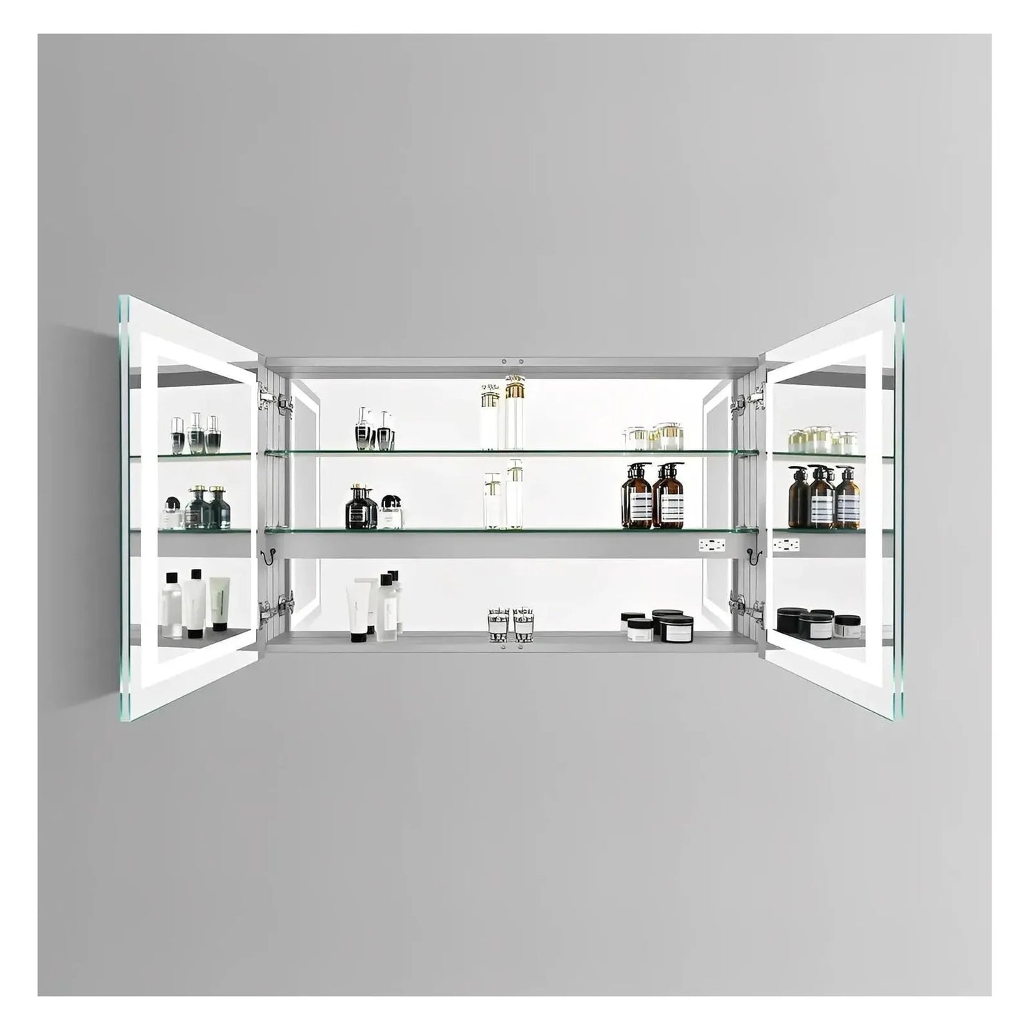SYRMA LED ILLUMINATED CABINET VANITY RECTANGLE MIRROR - 32 x 48