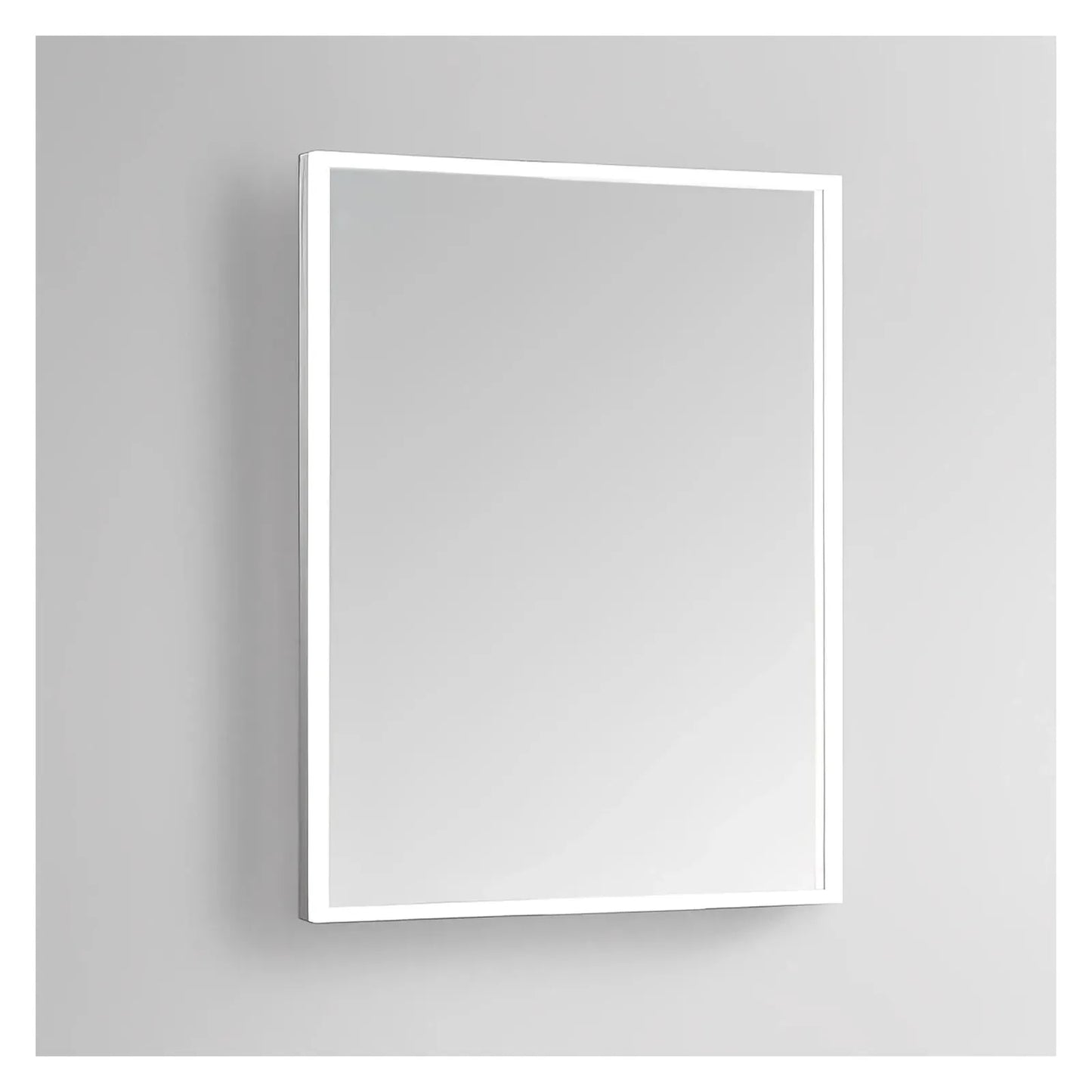 NEBULA LED LIGHTED BATHROOM VANITY RECTANGLE MIRROR - 40 x 24