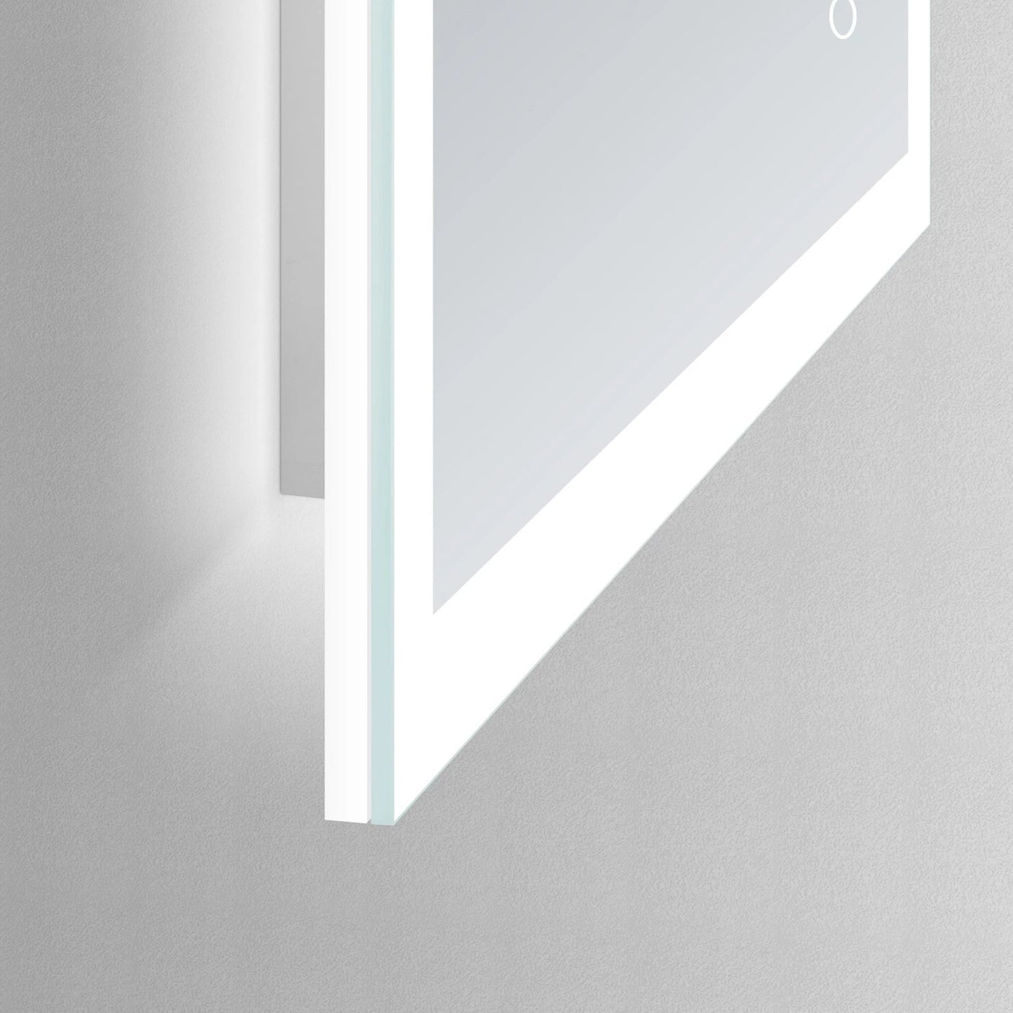 ORION LED ILLUMINATED VANITY RECTANGLE MIRROR - 30 x 24