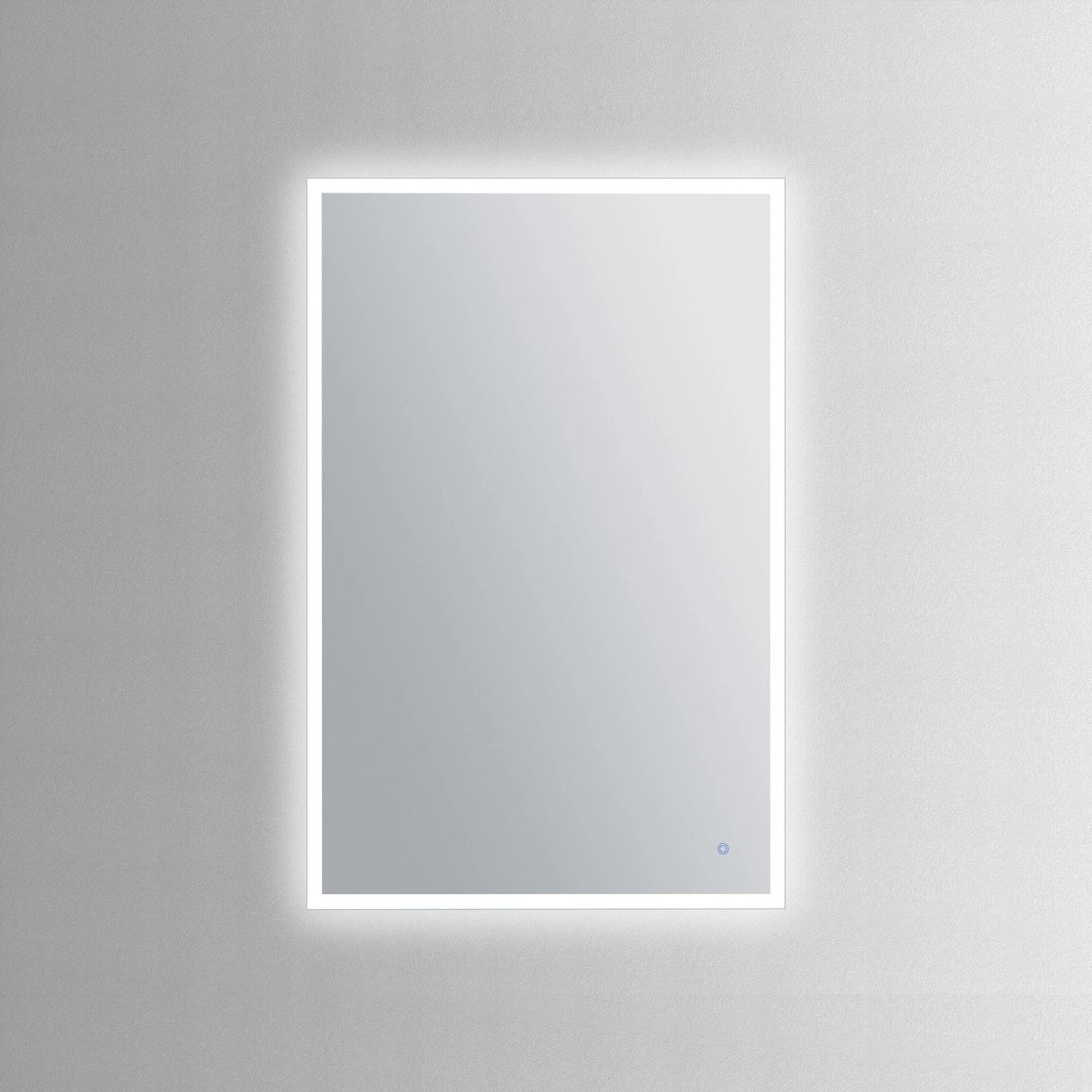 ORION LED ILLUMINATED VANITY RECTANGLE MIRROR - 55 x 36