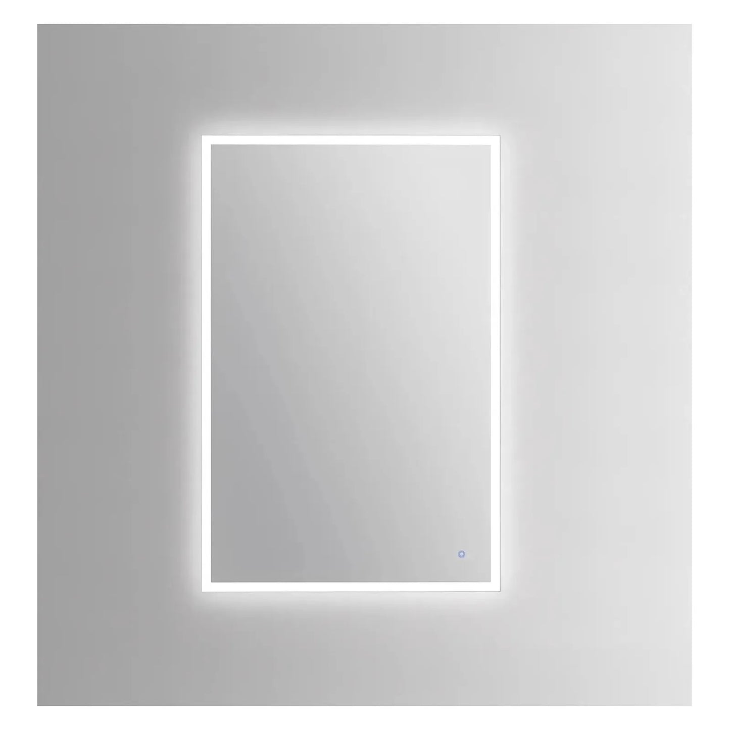 ORION LED ILLUMINATED VANITY RECTANGLE MIRROR - 55 x 36