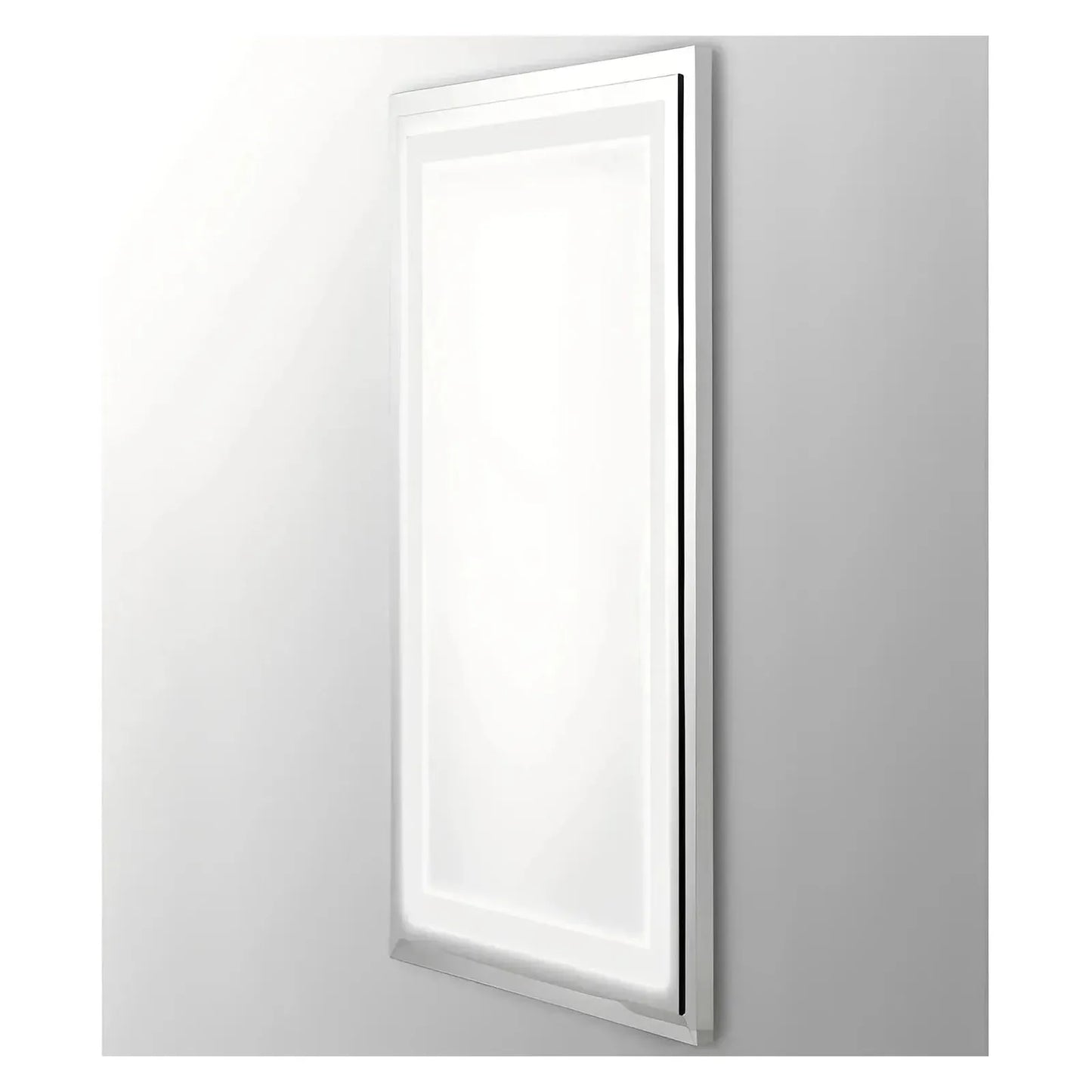 THETA LED LIGHTED VANITY RECTANGLE MIRROR - 84 x 48 - HORIZONTAL OR VERTICAL