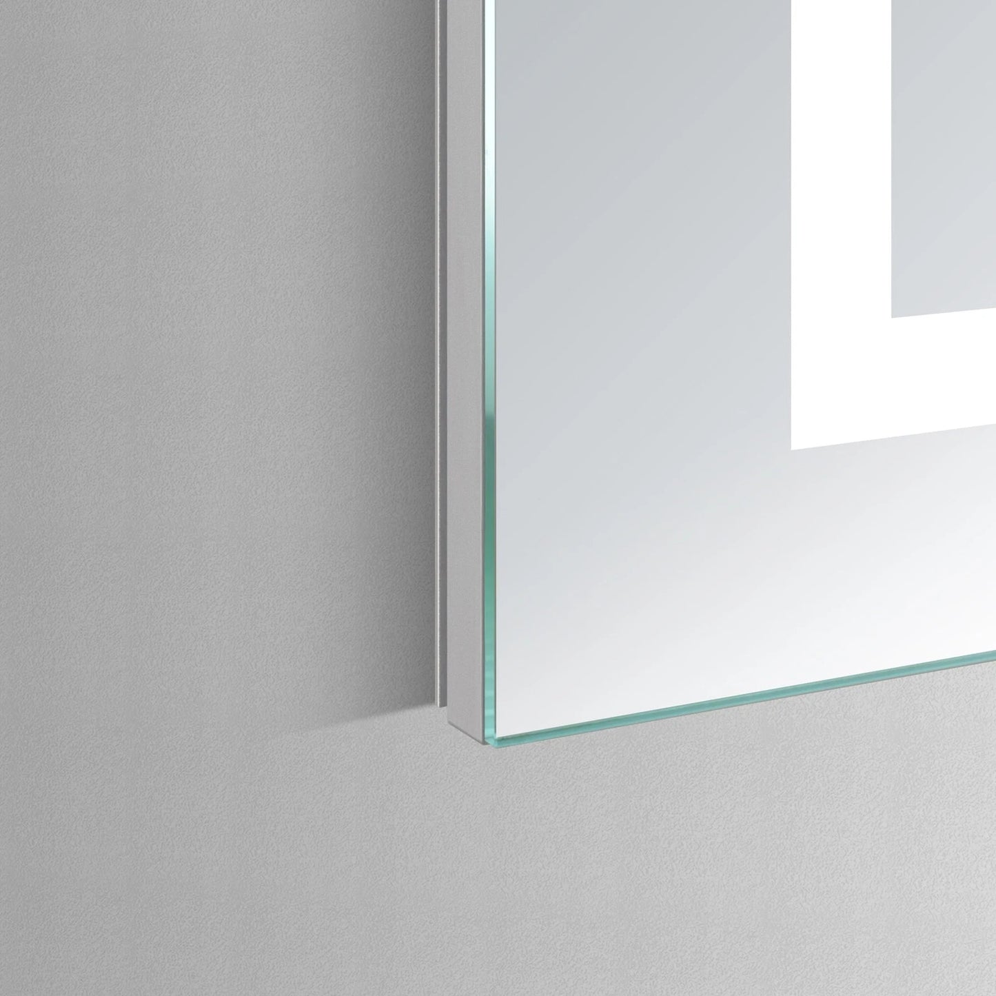 SYRMA LED ILLUMINATED CABINET VANITY RECTANGLE MIRROR - 32 x 48