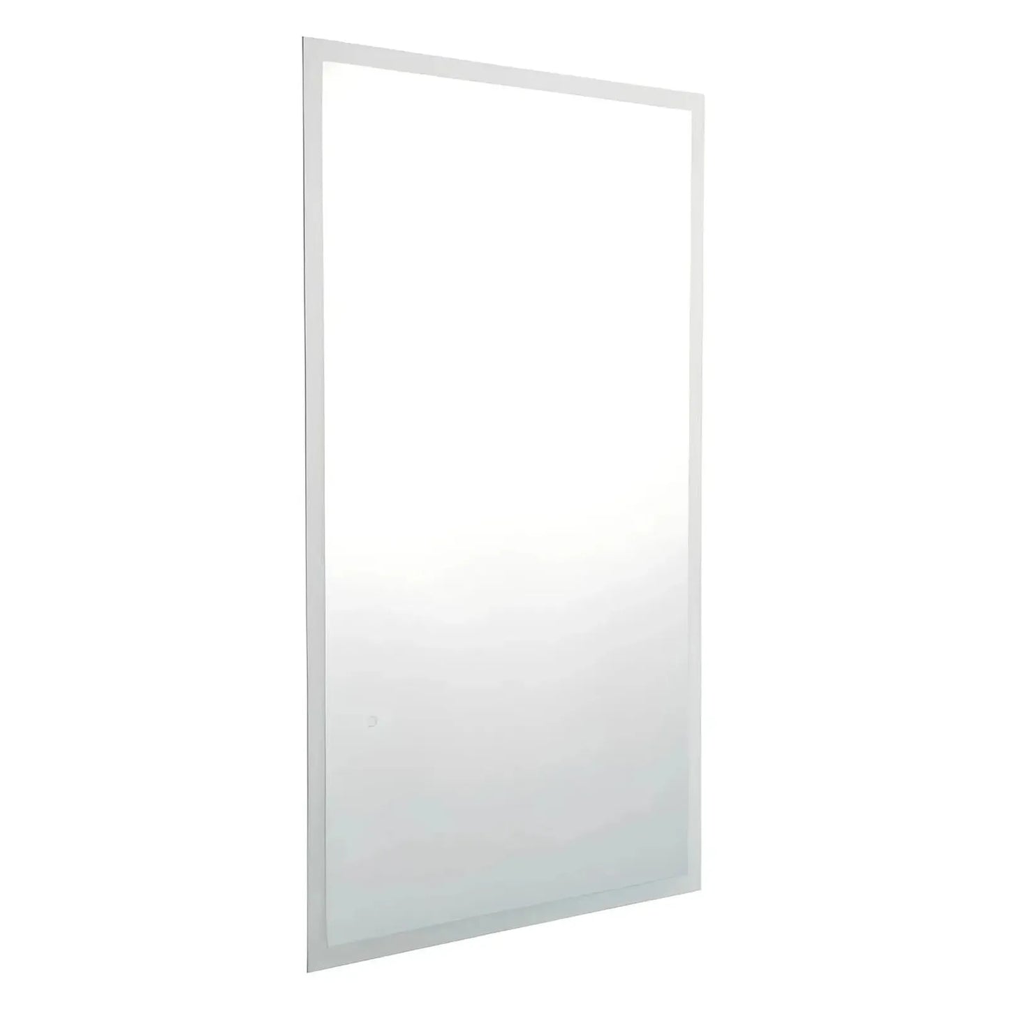 SYLVA LED LIGHTED BATHROOM VANITY SQUARE MIRROR - 60 x 36