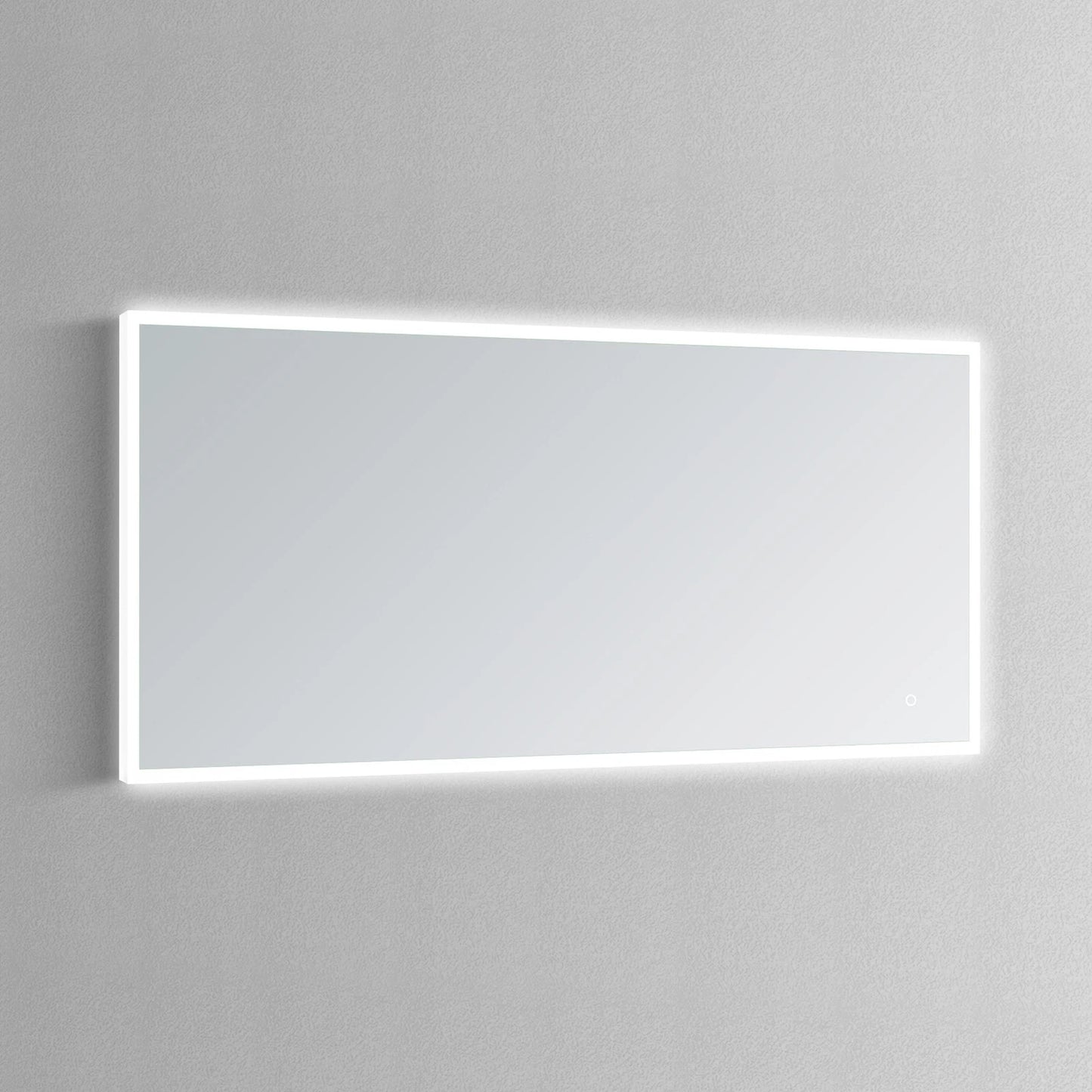 LYRA LED ILLUMINATED VANITY RECTANGLE MIRROR - 70 x 32