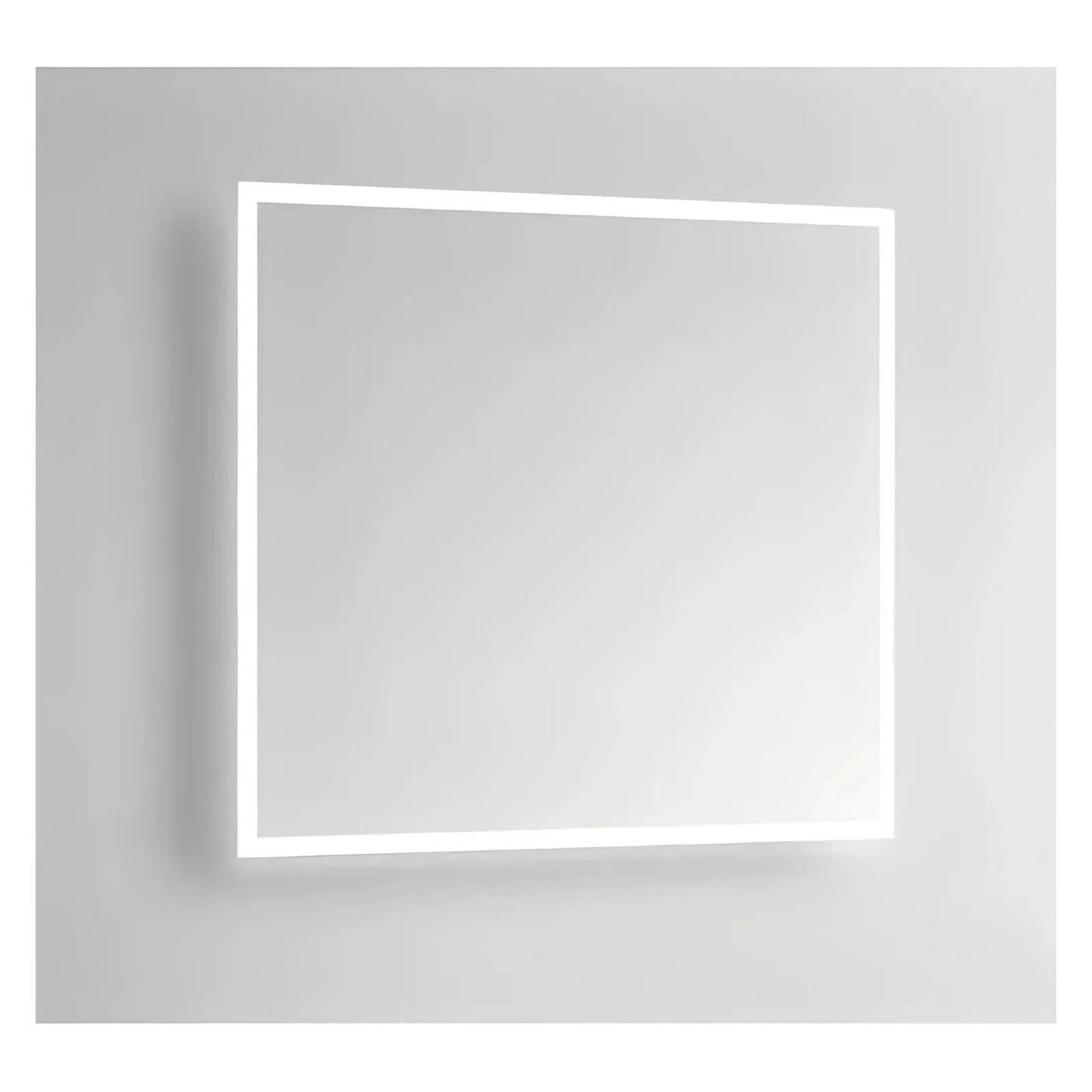 ZEPHYRA LED LIGHTED BATHROOM VANITY RECTANGLE MIRROR - 32 x 32