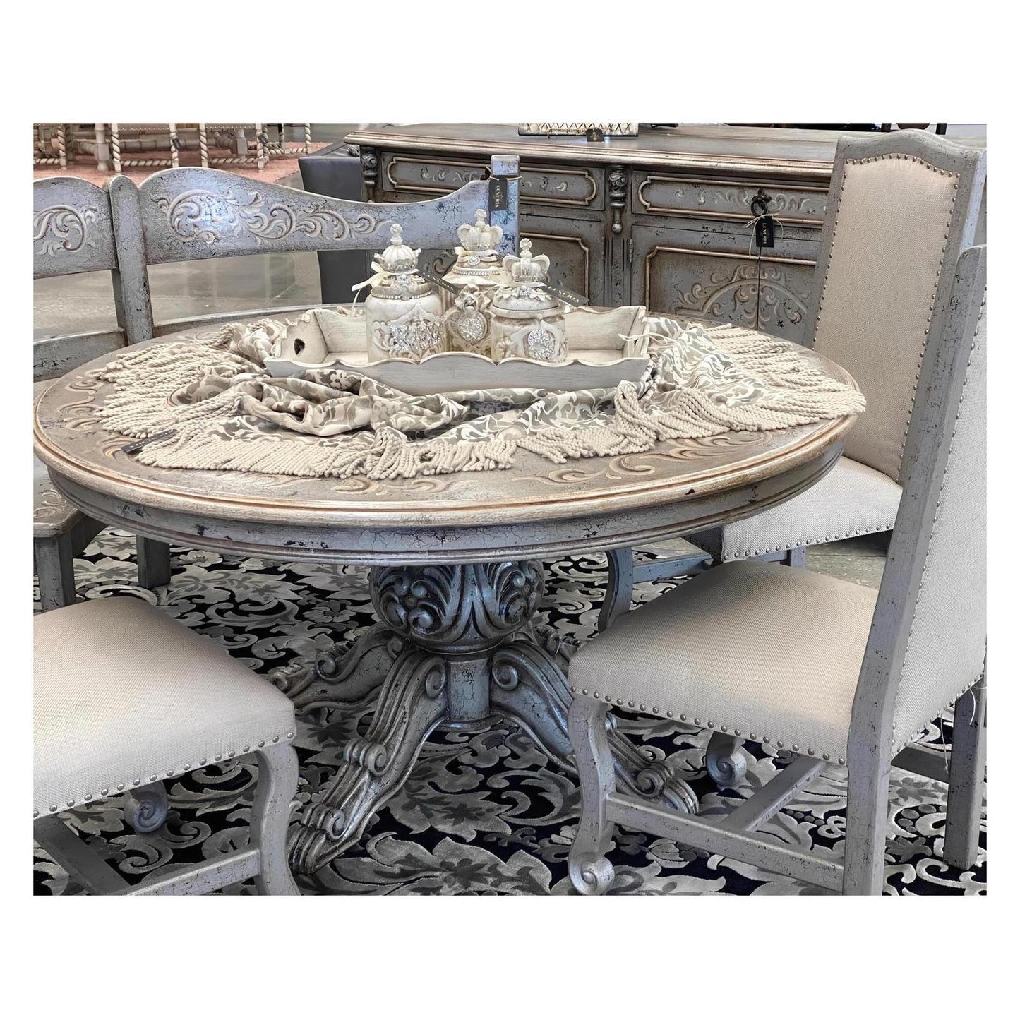 TORINO CHAIR RUSTIC PLATA (2-Pack)