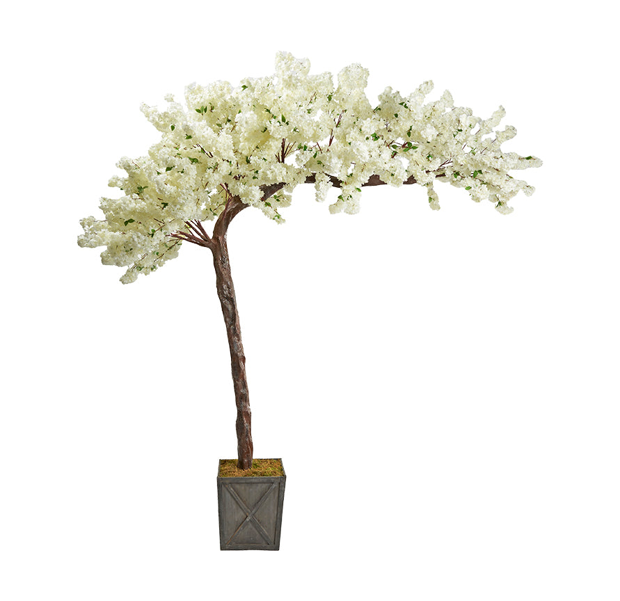Artificial White Cherry Blossom Tree 10.5ft