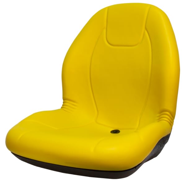 Lawn Mower Seat Compatible with John Deere Tractors LT150, X465, X475, X700, Z225, Z440, X485, X495, X590, X720, X724, X728, X729, X740, X744, X748, X749, X750, X754, X758; & Check Your Bolt Pattern