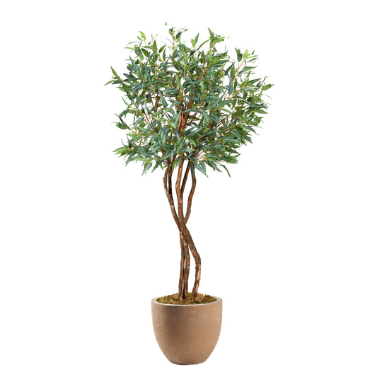 Artificial Eucalyptus Tree 8ft (Pack of 2)