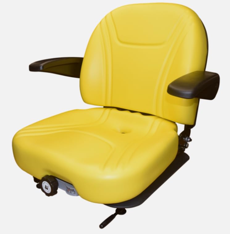 Lawn Mower Seat w/ Suspension; Compatible w/ Dixie Chopper Year 2009: XC3356 (Serial # 9091125 & Up), XC3366 (SN 9091125 & Up), XC3374 (SN 9091125 & Up), XC4074 (SN 9091125 & Up); 315111YE