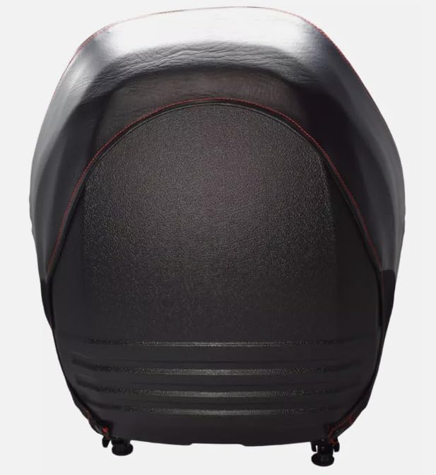 Replacement Seat with Slides for Skid Steers, Backhoe Loaders, Trenchers, Telehandlers, Excavators, Rollers, etc.; Compatible with John Deere, Bobcat, Case, Daewoo, Caterpillar, Ditch With, Dynapac