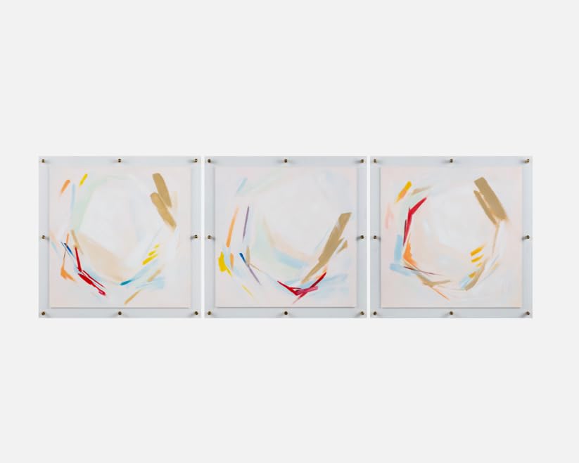 Liveliness Wall Art made of acrylic; 30 x 1.6 x 30 (in)