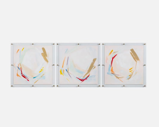 Liveliness Wall Art made of acrylic; 30 x 1.6 x 30 (in)