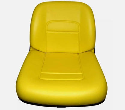 Gator UTV Replacement Bucket Seat; Yellow; Compatible with John Deere Gators; Replaces VG11696; 18.5" Tall & 18" Wide; Please check your bolt-hole patterns
