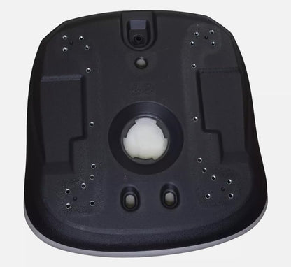 Gray Lawn Mower Seat Compatible with AGCO, Allis, Ariens, Cub Cadet, Dixon, Exmark, Gravely, Grazer, Hustler, Jacobsen, John Deere, SCAG, Simplicity, Steiner, Toro; (Drilling may be required); 320GR