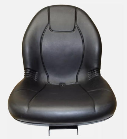 Tractor Seat with Flip-up Hinge Bracket; Replaces Kubota Numbers: TA040-11800, TA040-11804, TA040-18430, TA040-48510; 149000BK+901006-B