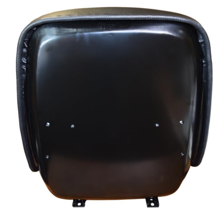 Lawn Mower Seat Compatible with AGCO (Drilling May Be Required) 512G, 522H, 524H, 1616H, 1620HV, 1718H, 1720, 1820, 1823, 1827, 2020, 2023, 2025, 2027, ZT1850; 108010BK-AGCO
