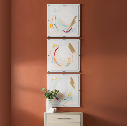 Liveliness Wall Art made of acrylic; 30 x 1.6 x 30 (in)
