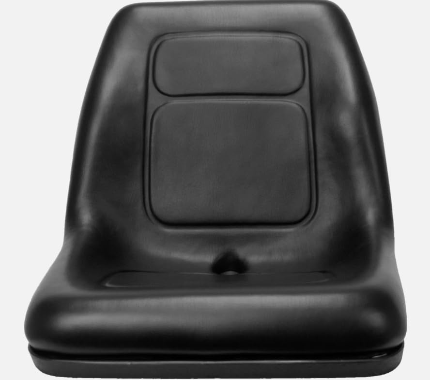 Utility Vehicle Seat Compatible with Bobcat UTVs: 2200 (SN 235211001 and A5KR11001 & Above), 2200D;
Replaces Bobcat Numbers: 102707301CC, 103267001CC; 18.9 inches high; Black Vinyl; 143000BK