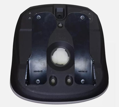 Tractor Seat Compatible with Ford New Holland Boomer, T, TC, TZ and Workmaster Series Tractors; Gray; includes Flip-up Bracket, Arm Rests, Waterproof Vinyl, Drain Hole