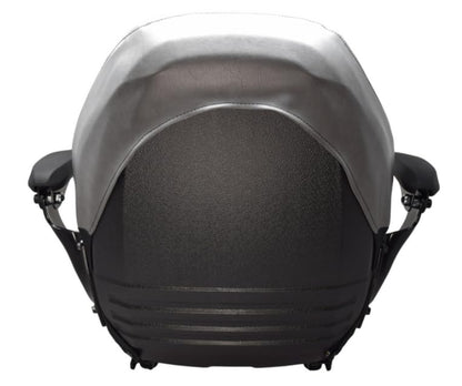 Zero Turn Mower Seat with Armrests and Slides; Replacement Seat for Tractors, Fork Lifts, Skid Steers, UTV's, etc.;  21" H x 24" W x 23.5" D; Bolt pattern: 11.25" x 11"; SU-310011DGLG