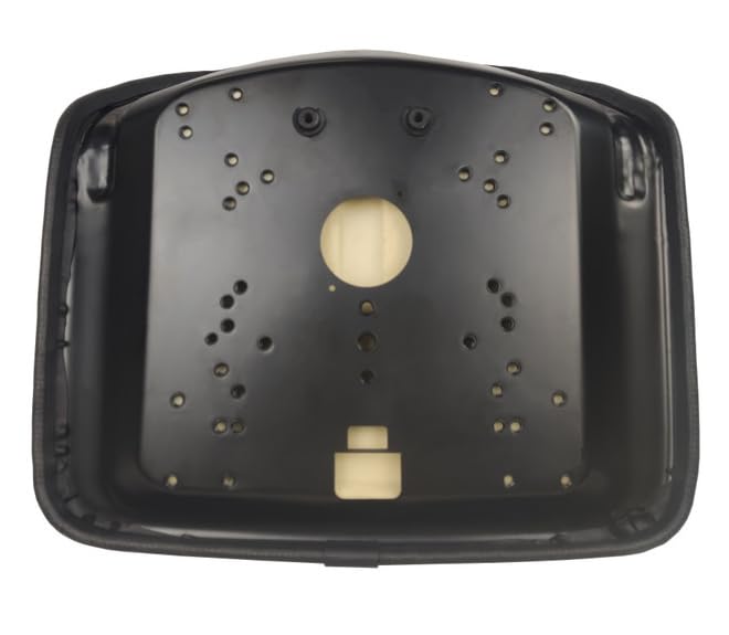 Skid Steer Seat Replacement; Compatible with John Deere Skid Steers: 60, 375, 570, 575, 3375, 4475, 5575; Replaces MG861683; Yellow;  SU-109000YE-J3