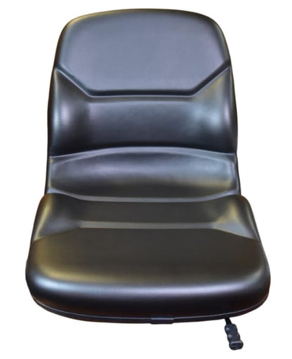 Lawn Mower Seat Compatible with Walker Mowers MB, MC, MDD, MDG, MS, MT, MTEFI, MTL, MTLEFI; Replaces Part Number 5103; ‎(If the Bolt-Hole Patterns Don't Match, Drilling is Required); 108010BK