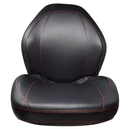 Replacement Seat for Zero Turn Lawn Mowers, Skid Steers, UTV's; Black; Compatible with Bobcat, Case, Cub Cadet, Dixon, Exmark, Gravely, Kawaski, Toro, Yamaha, etc.; Drilling May Be Required; 310000BK