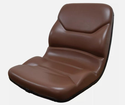 Brown Lawn Mower Seat Compatible with SCAG Models; Please Check Your Bolt-Hole Patterns