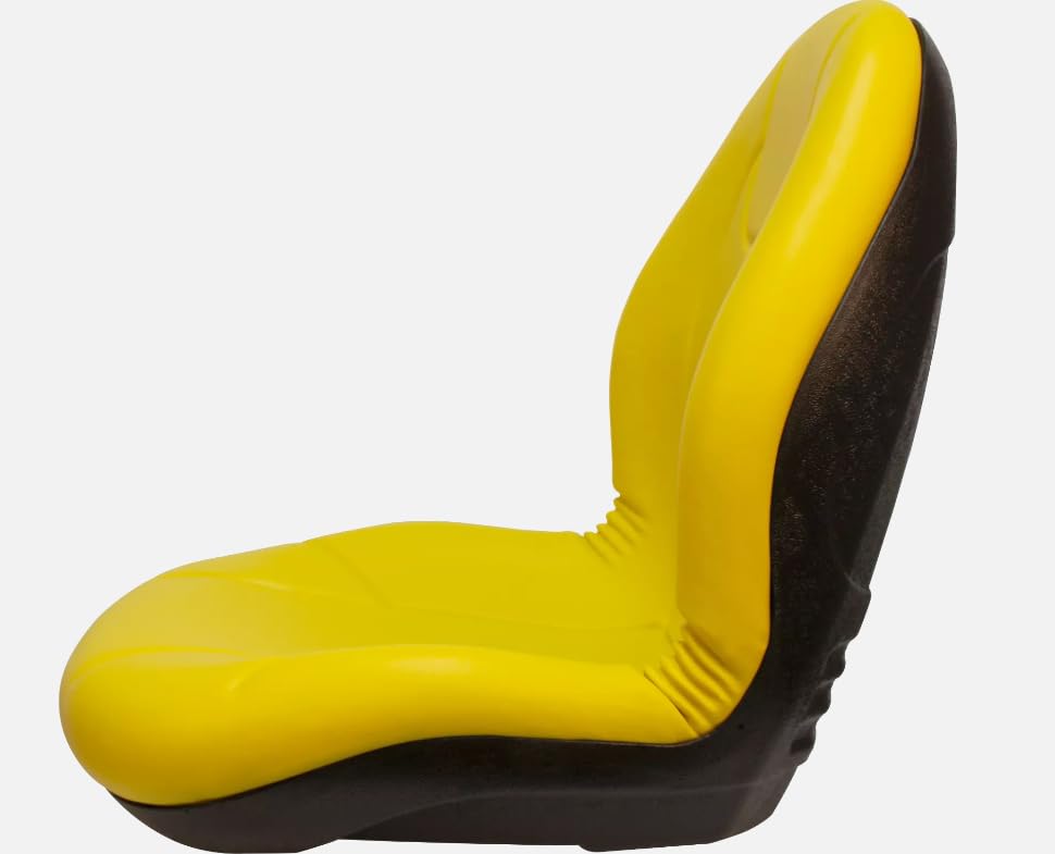 Lawn Mower Seat Compatible with John Deere Tractors LT150, X465, X475, X700, Z225, Z440, X485, X495, X590, X720, X724, X728, X729, X740, X744, X748, X749, X750, X754, X758; & Check Your Bolt Pattern
