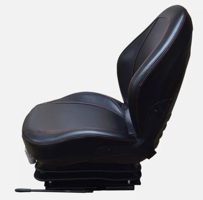 Lawn Mower and Skid Steer Seat with Suspension and Slides Compatible with John Deere, Bobcat, Caterpillar, JCB, Case, and more: Please check your bolt-hole patterns to ensure a proper fit