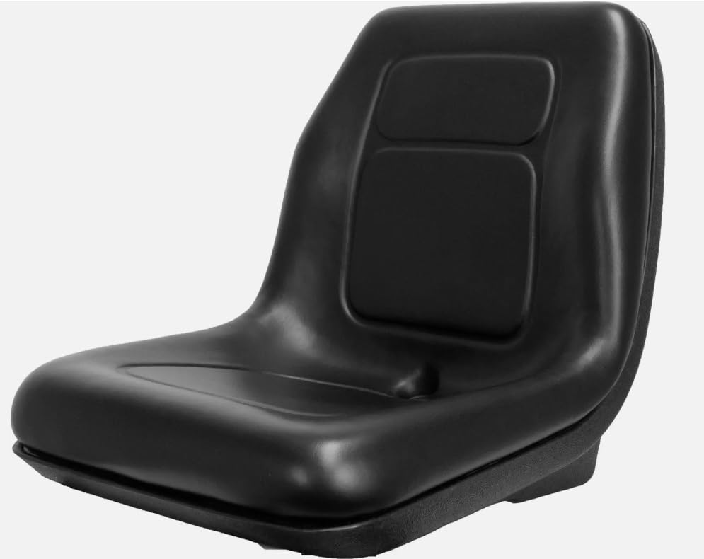 UTV Seat Compatible with Arctic Cat Prowler 550, 650, 700, 1000; 18.9 inches high; Black Vinyl; (If the Bolt-Hole Patterns Don't Match, Drilling is Required); 143000BK