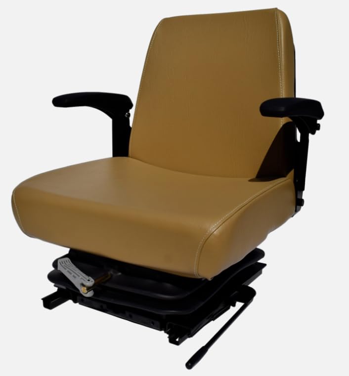 Zero Turn Mower Seat; Suspension; Compatible with Hustler HZ 750 YAN, Mini Z, Sport 48, Super Mini Z, Super Z, Super Z Diesel, Super Z60 & Z66; Drilling May Be Required; 311111BR