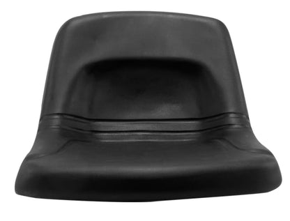 Zero Turn Mower Seat; Replacement Seat for Tractor's, UTV's, etc.; Black; 14" H x 19" W x 18" D; multiple bolt-hole configurations; Replacement Seat for Tractor's, UTV's, etc.; PVC Cover; SU-155000BK