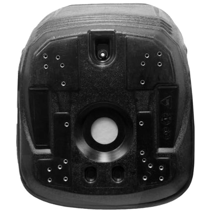Skid Steer & Tractor Replacement Seat; Compatible with Bobcat, Case, Caterpillar, Gehl, John Deere; Blow Molded Industrial Shell; Yellow; 149000YE-M2