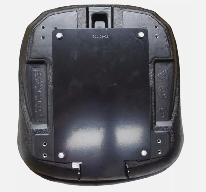 Tractor Seat with Flip-up Hinge Bracket; Replaces Kubota Numbers: TA040-11800, TA040-11804, TA040-18430, TA040-48510; 149000BK+901006-B