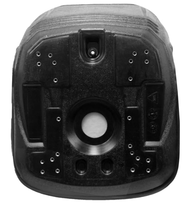 Black UTV Seat Replaces Cub Cadet Volunteer Series Seat: 757-04097; High-Back; (If the Bolt-Hole Patterns Don't Match, Drilling is Required); 149000BK-C4